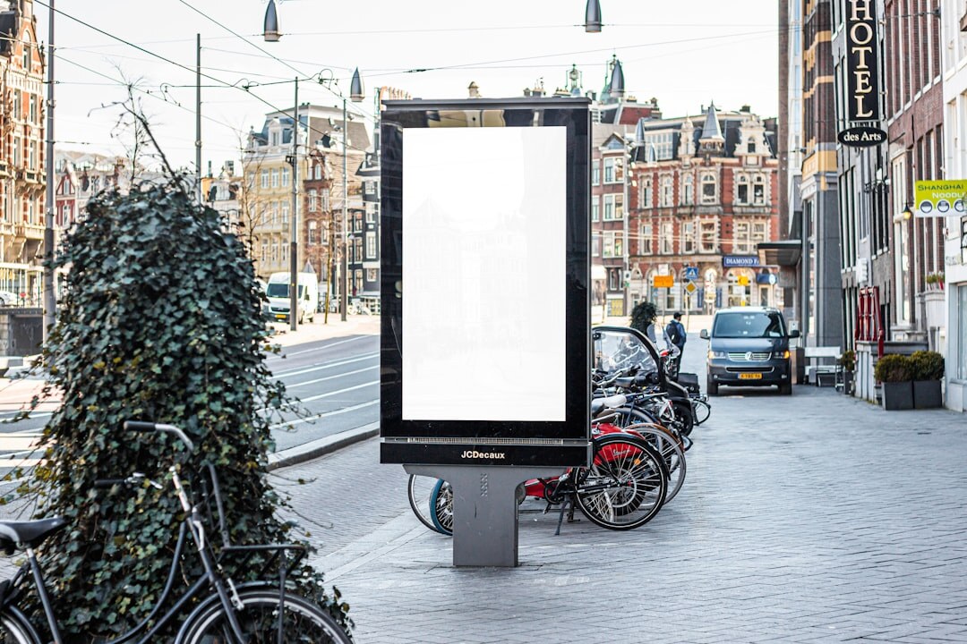 billboard in city