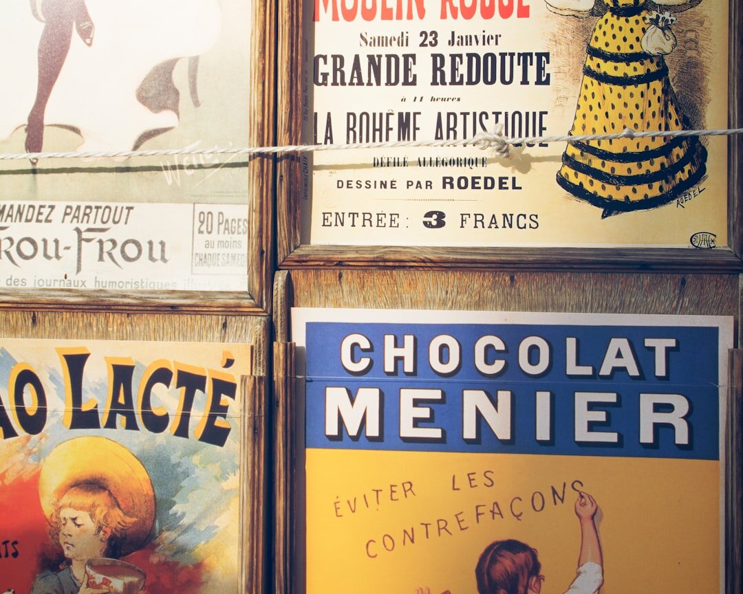 vintage advertisement poster