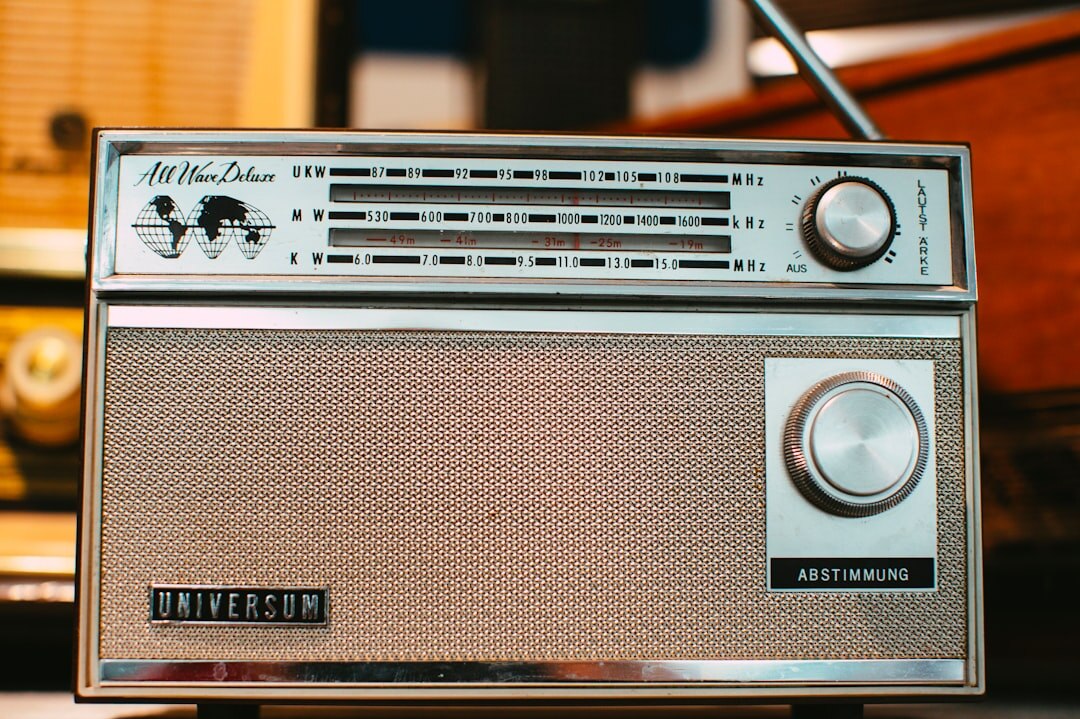 old radio advertisement